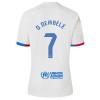 Officiële Voetbalshirt + Korte Broek FC Barcelona O. Dembele 7 Uit 2023-24 - Kids